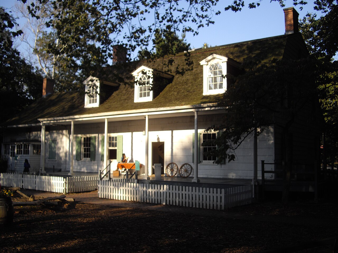 The Lefferts Historic House in Prospect Park, Brooklyn