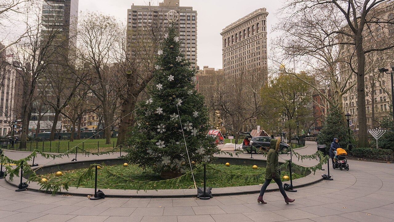 Madison Square Park, December