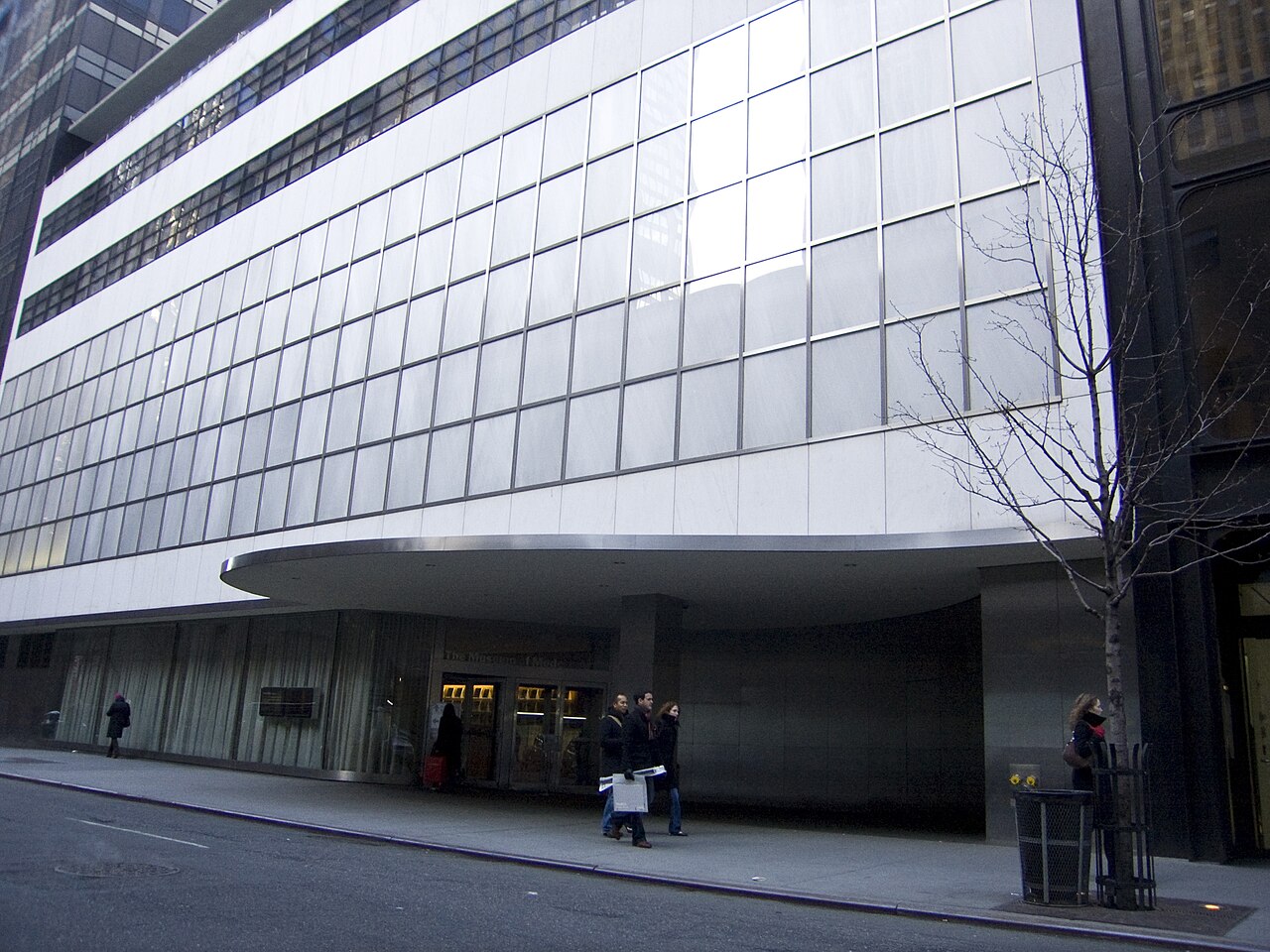 A bright modern gallery at MoMA in Midtown