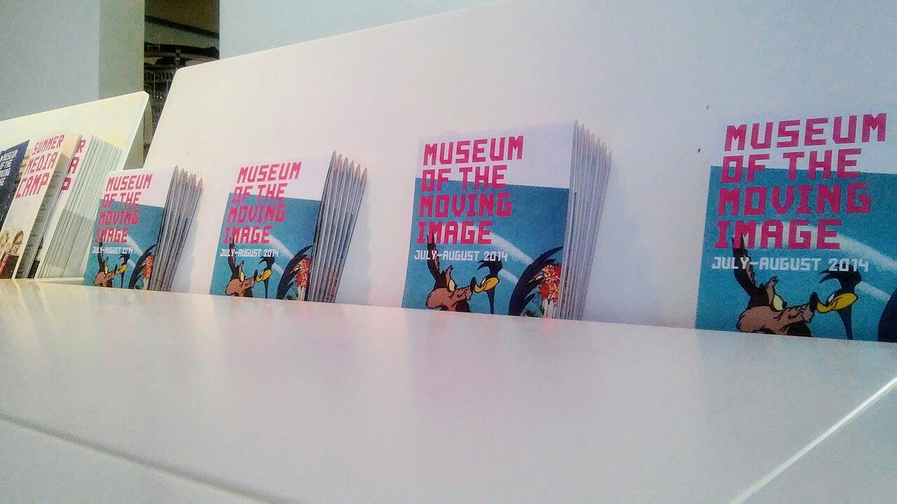 The entrance to the Museum of the Moving Image on 35th Avenue in Astoria