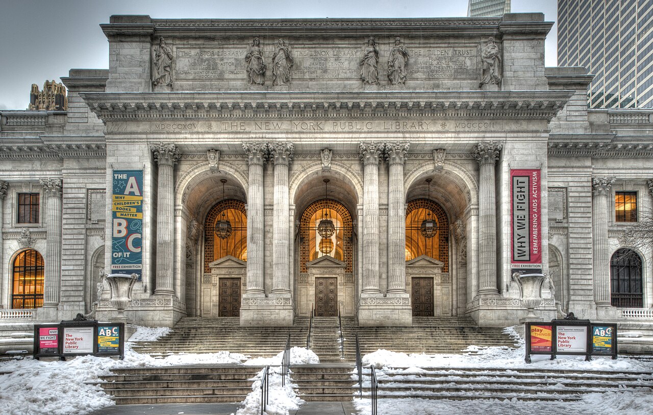 N.Y. Public Library, Schwarzman Bldg., exterior