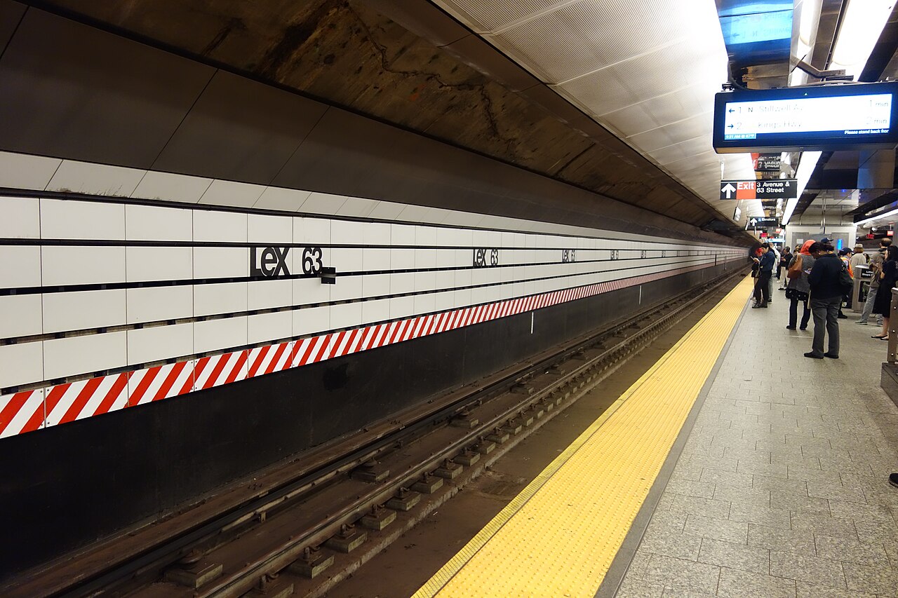 Lex Av 63rd St IND td