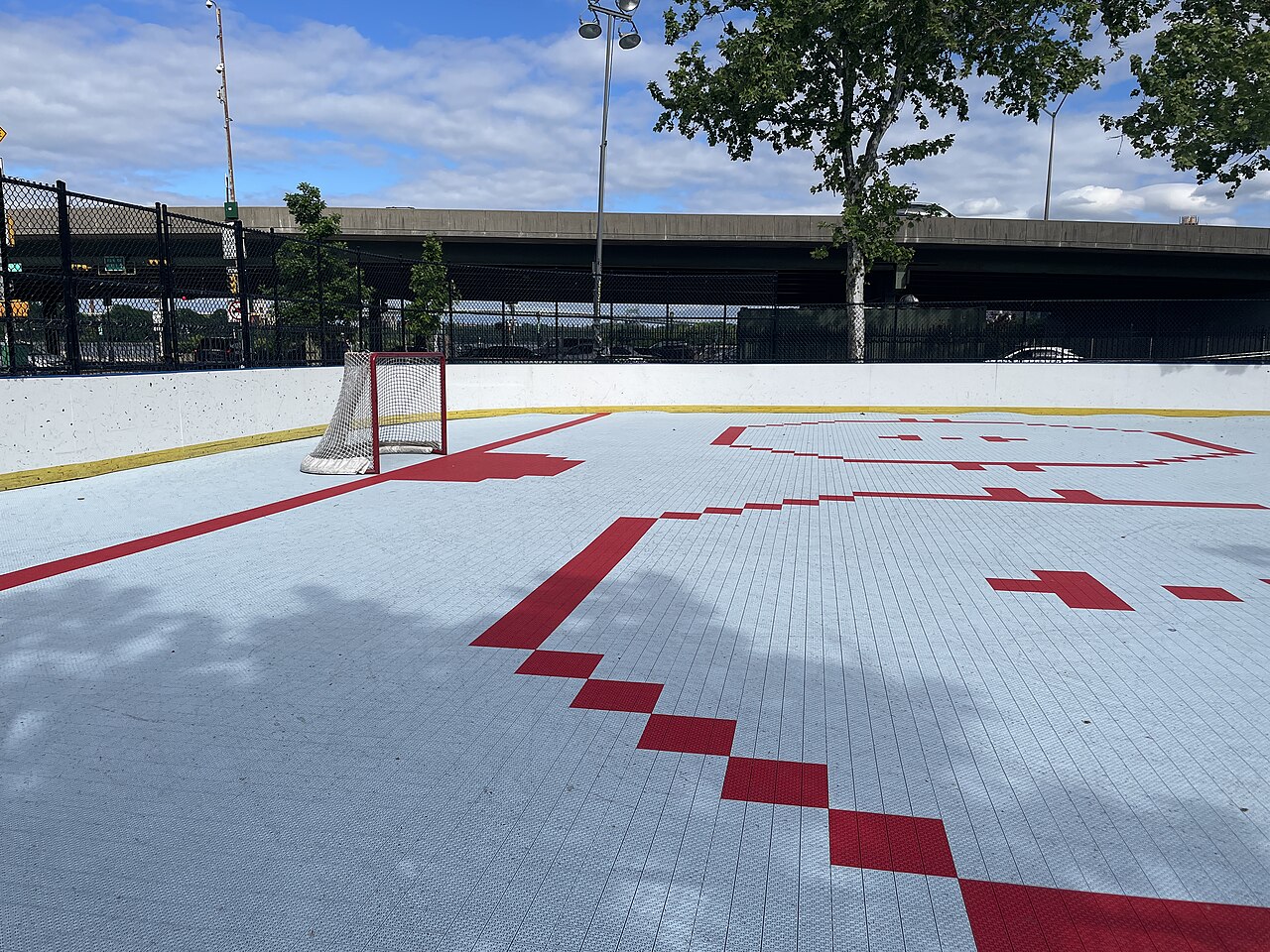 Renovated Paul L. McDermott Rink, May 19 2004, 96th and 1st Ave, Upper East Side, Manhattan, New York City
