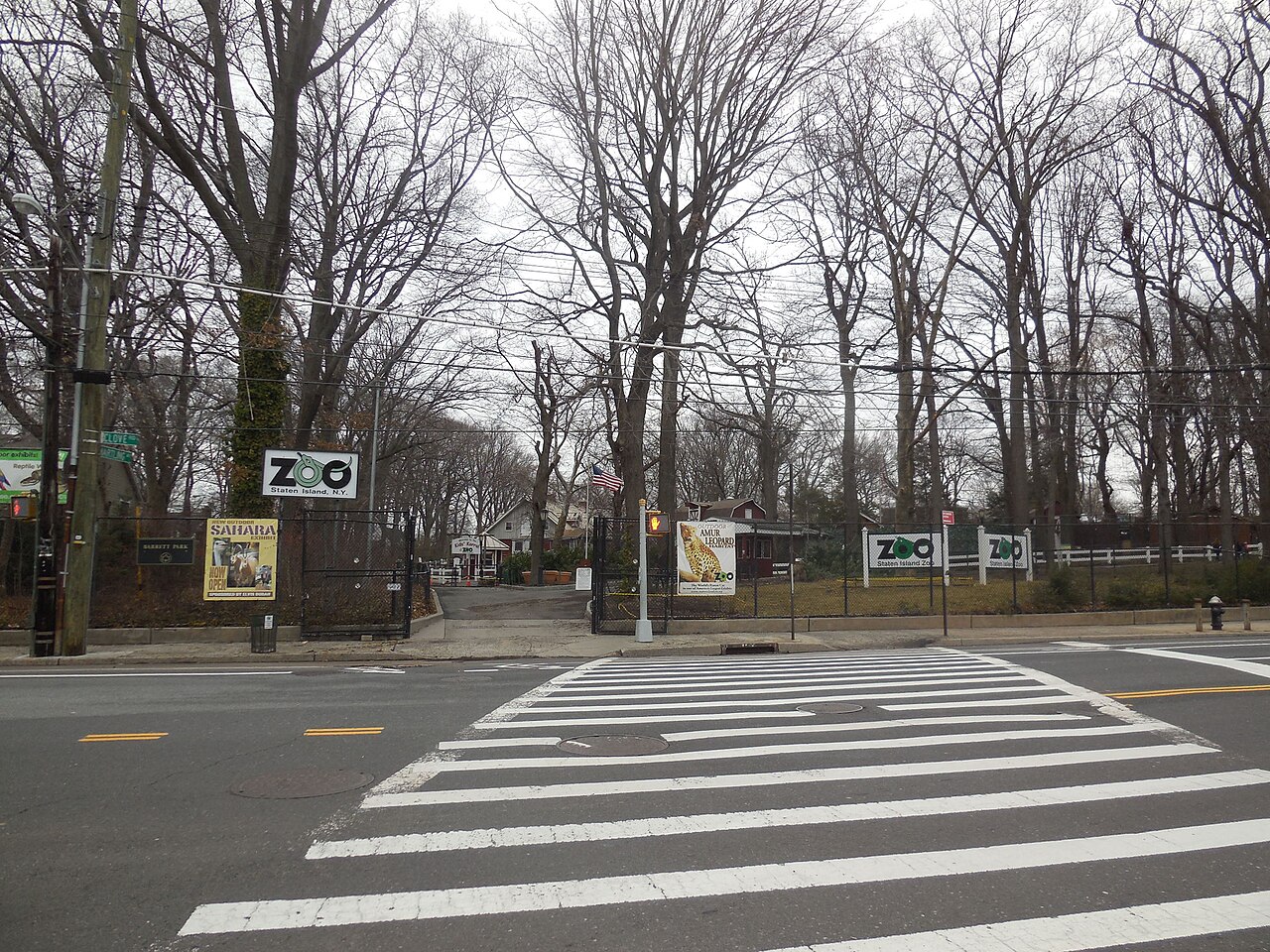 Staten Island Zoo Entrance